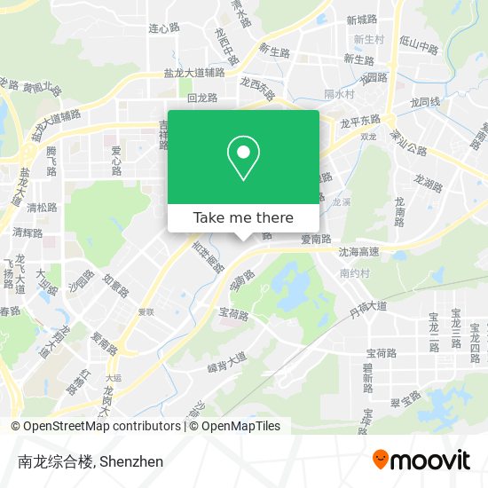 南龙综合楼 map