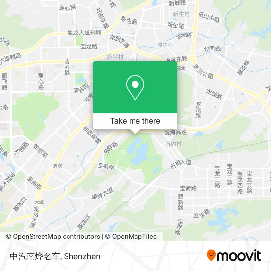 中汽南烨名车 map
