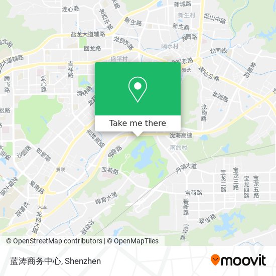 蓝涛商务中心 map