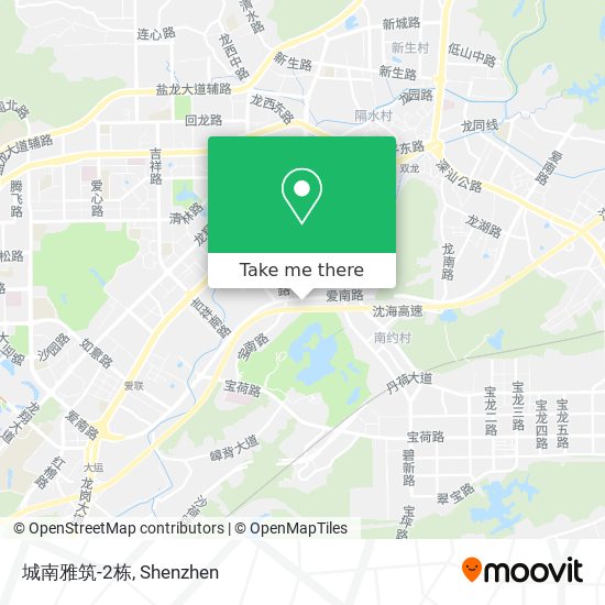 城南雅筑-2栋 map