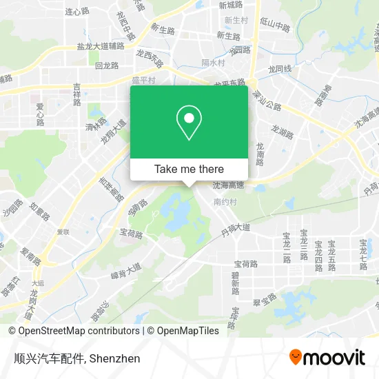 顺兴汽车配件 map