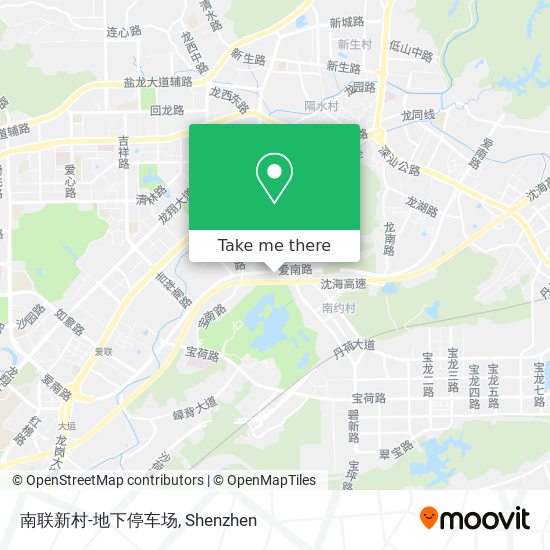 南联新村-地下停车场 map