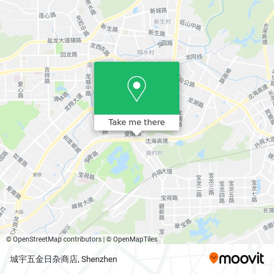 城宇五金日杂商店 map
