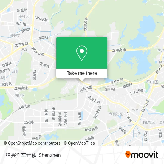 建兴汽车维修 map