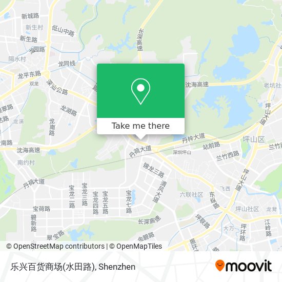 乐兴百货商场(水田路) map