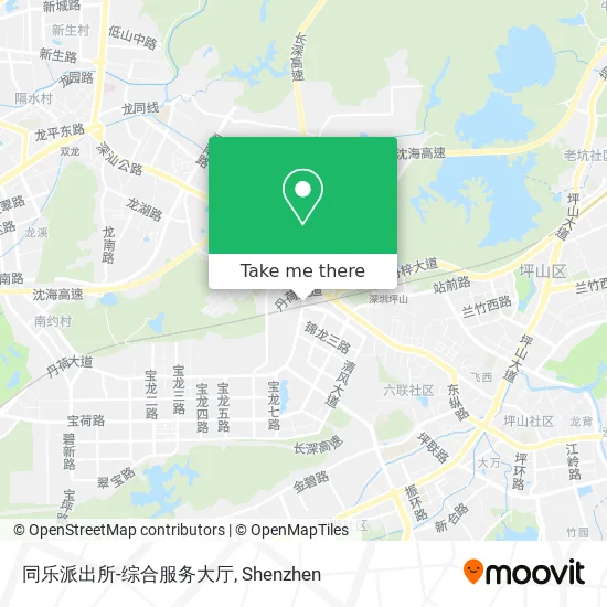 同乐派出所-综合服务大厅 map