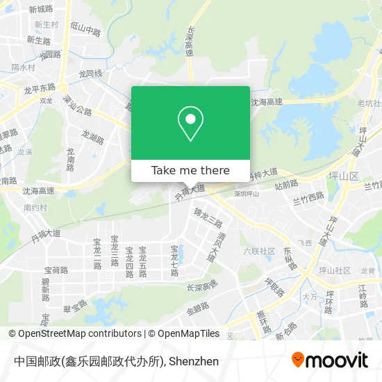 中国邮政(鑫乐园邮政代办所) map