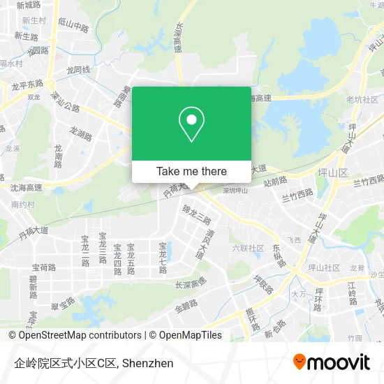 企岭院区式小区C区 map