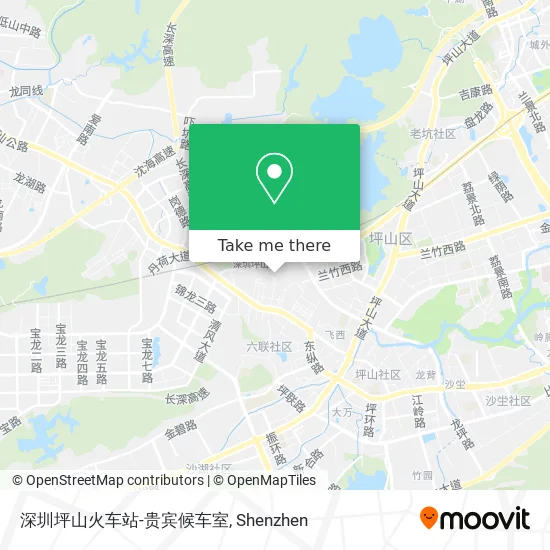 深圳坪山火车站-贵宾候车室 map