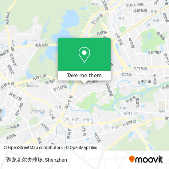 聚龙高尔夫球场 map