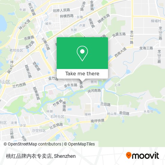 桃红品牌内衣专卖店 map
