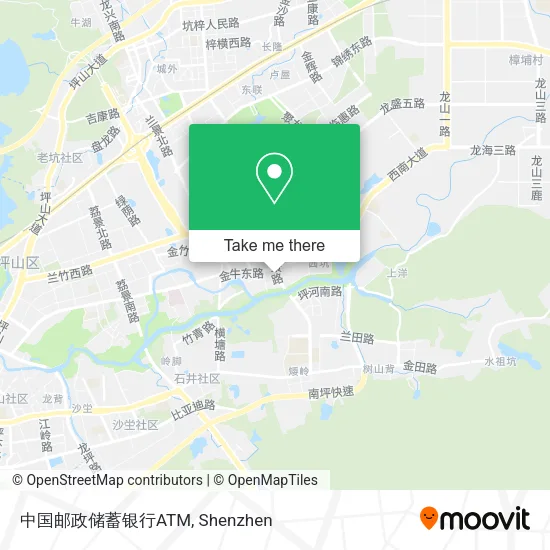 中国邮政储蓄银行ATM map
