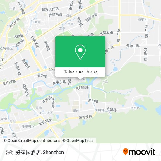 深圳好家园酒店 map