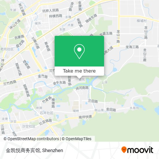 金凯悦商务宾馆 map