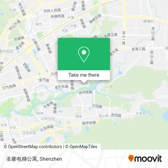 圣馨电梯公寓 map