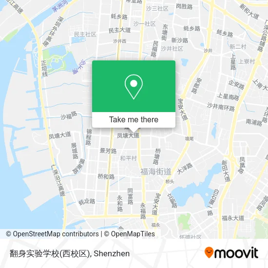 翻身实验学校(西校区) map