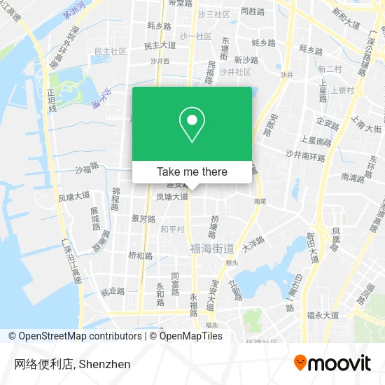 网络便利店 map