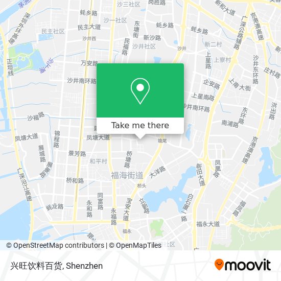兴旺饮料百货 map