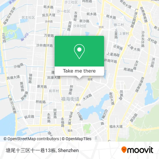 塘尾十三区十一巷13栋 map