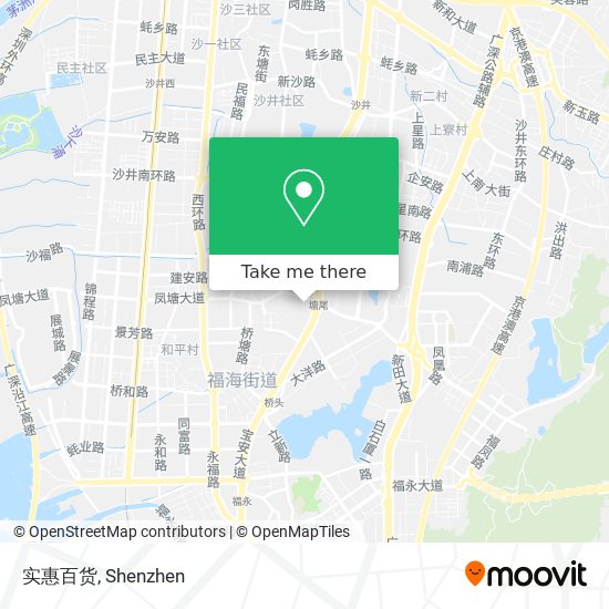 实惠百货 map