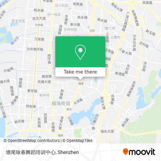 塘尾咏春舞蹈培训中心 map