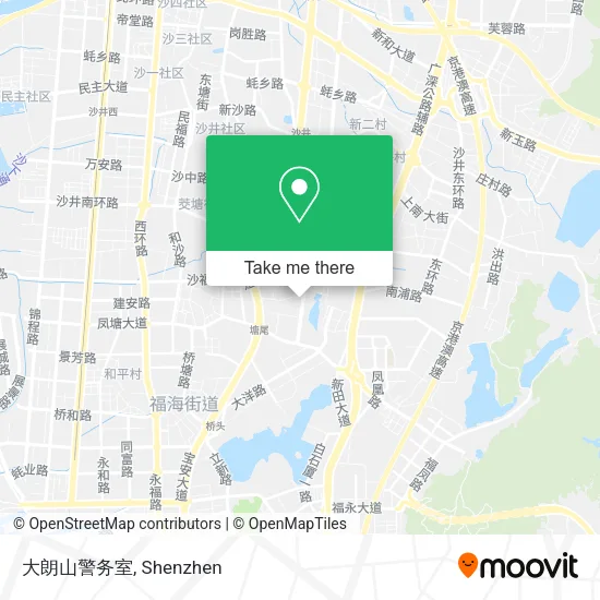 大朗山警务室 map