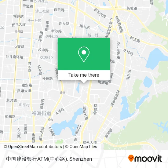 中国建设银行ATM(中心路) map
