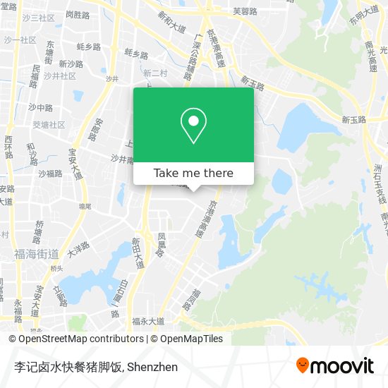 李记卤水快餐猪脚饭 map