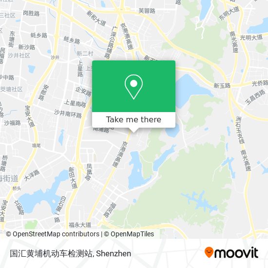 国汇黄埔机动车检测站 map