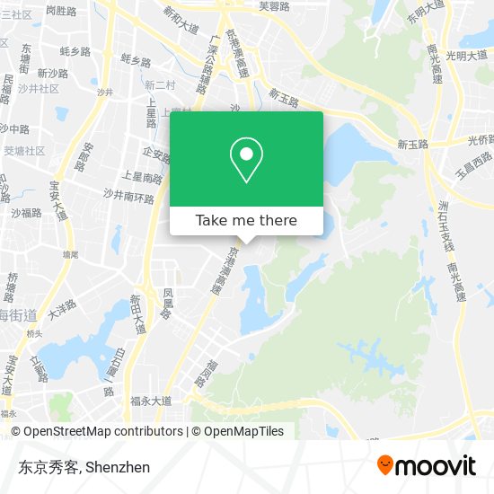 东京秀客 map