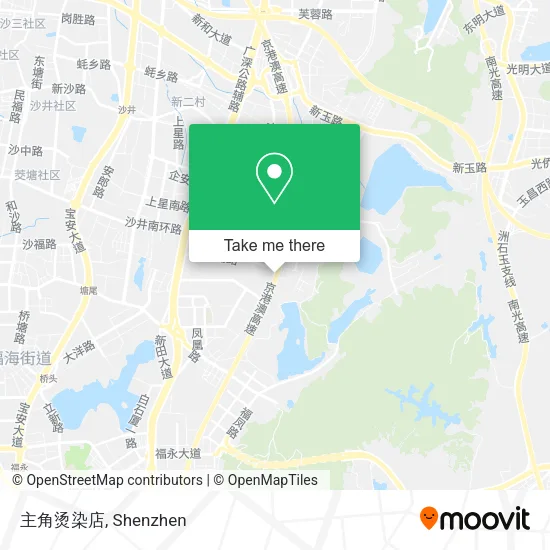 主角烫染店 map