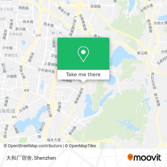 大和厂宿舍 map