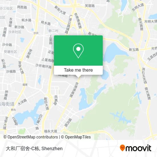 大和厂宿舍-C栋 map