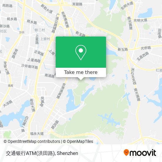 交通银行ATM(洪田路) map