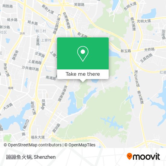 蹦蹦鱼火锅 map