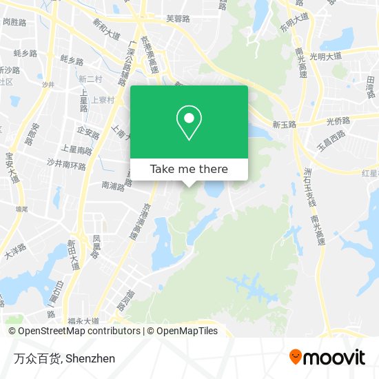 万众百货 map
