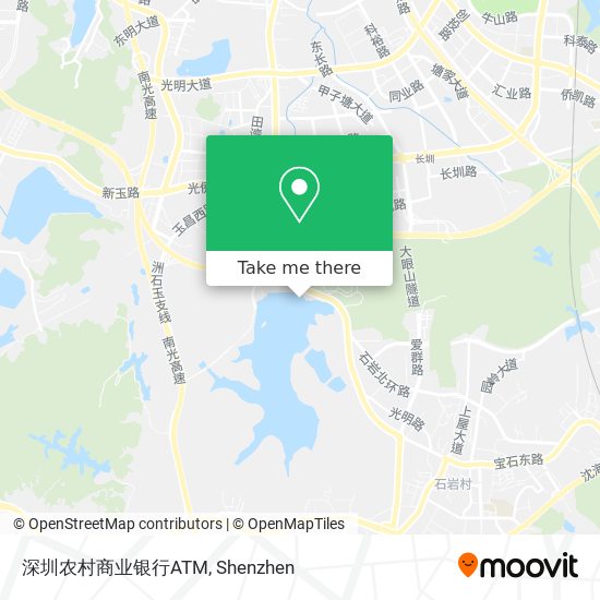 深圳农村商业银行ATM map
