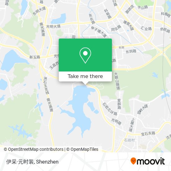 伊采·元时装 map