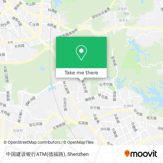 中国建设银行ATM(德福路) map