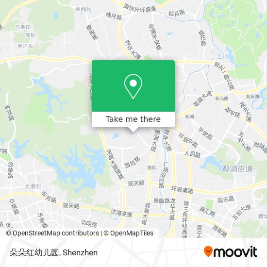 朵朵红幼儿园 map