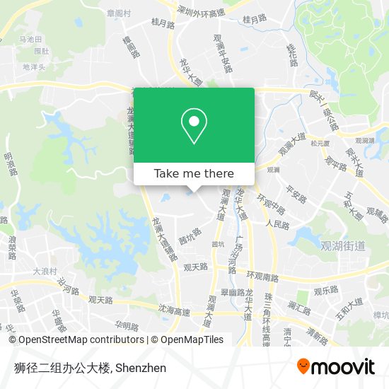 狮径二组办公大楼 map