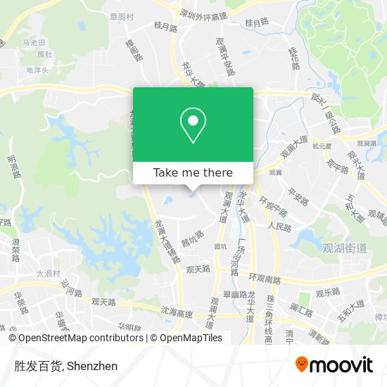 胜发百货 map