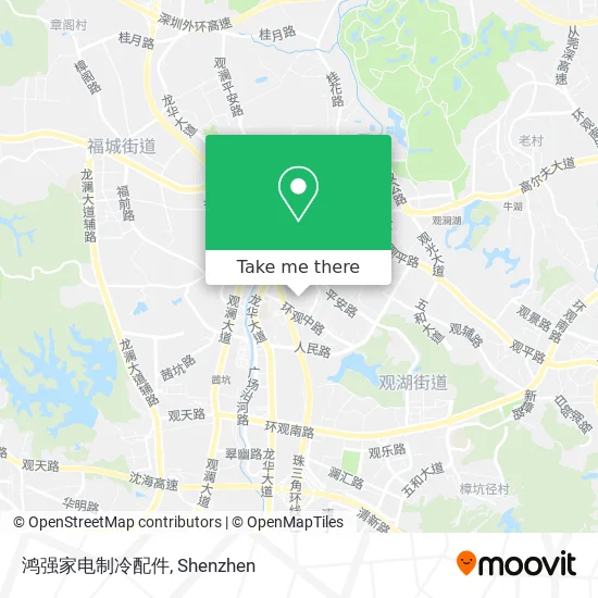 鸿强家电制冷配件 map