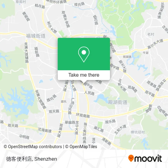 德客便利店 map
