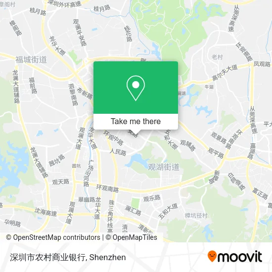深圳市农村商业银行 map