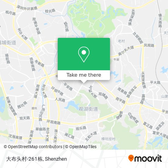 大布头村-261栋 map