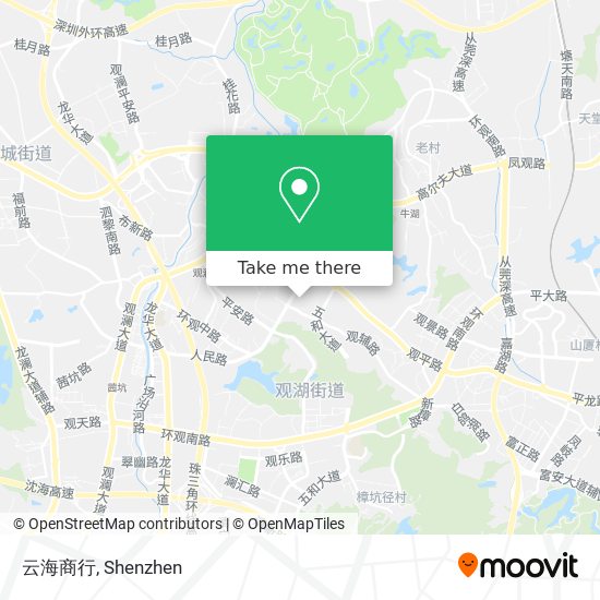 云海商行 map