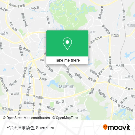 正宗天津灌汤包 map