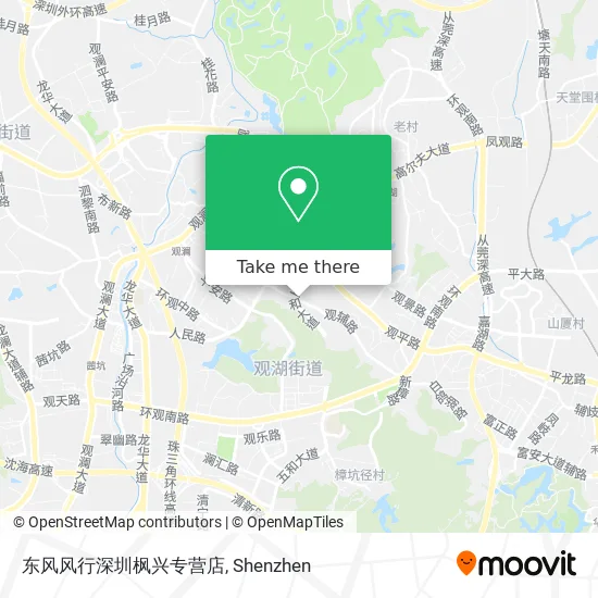 东风风行深圳枫兴专营店 map