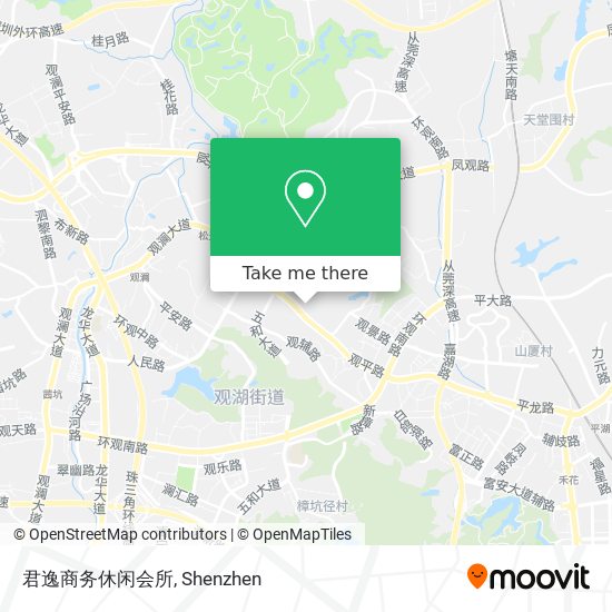 君逸商务休闲会所 map